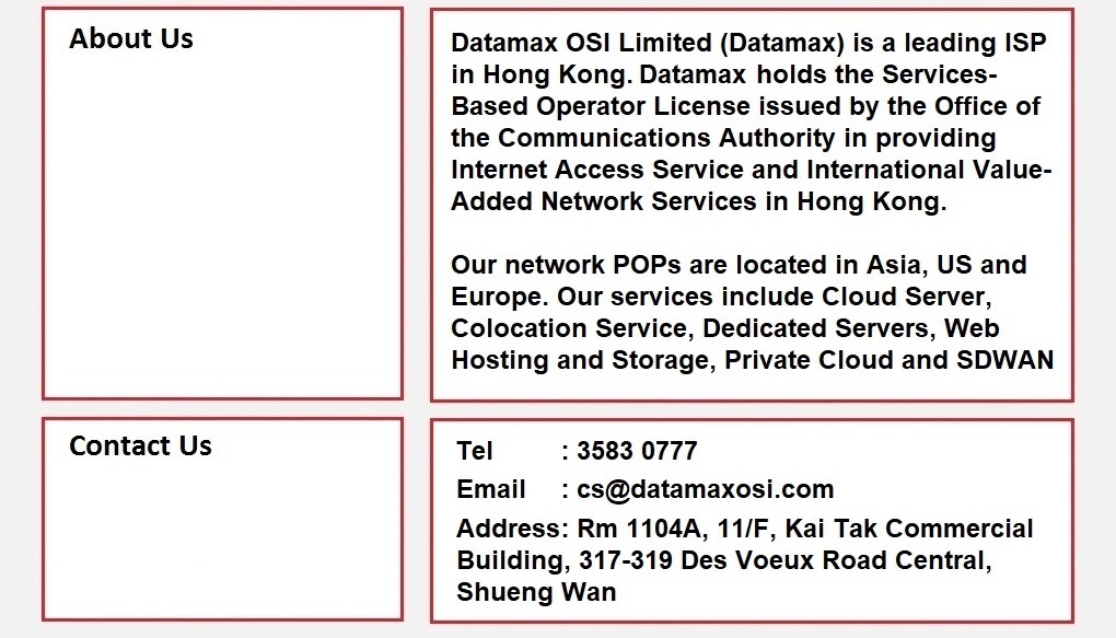 Datamax OSI Limited